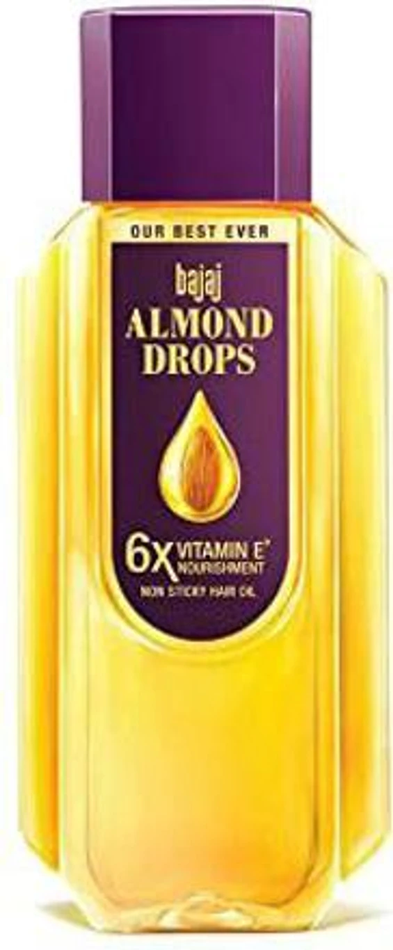 Bajaj Almond Drops Hair Oil for Soft and Shiny Hair