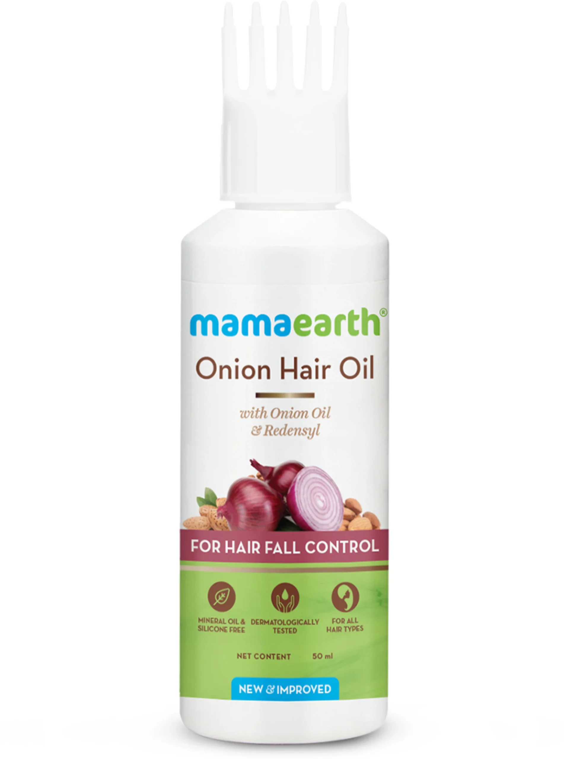 Mamaearth Onion Hair Oil for Hair Fall Control