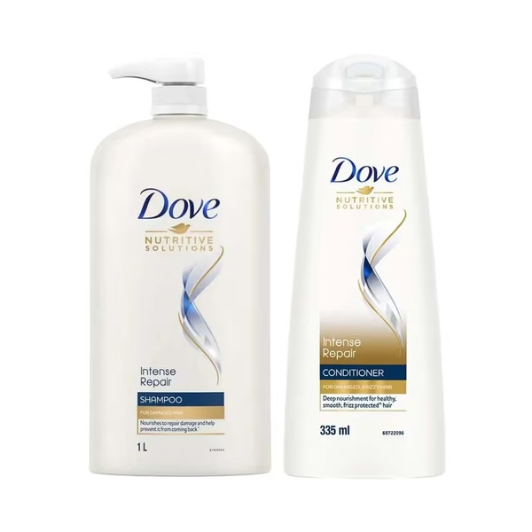 Dove intense repair hair care kit for damaged hair