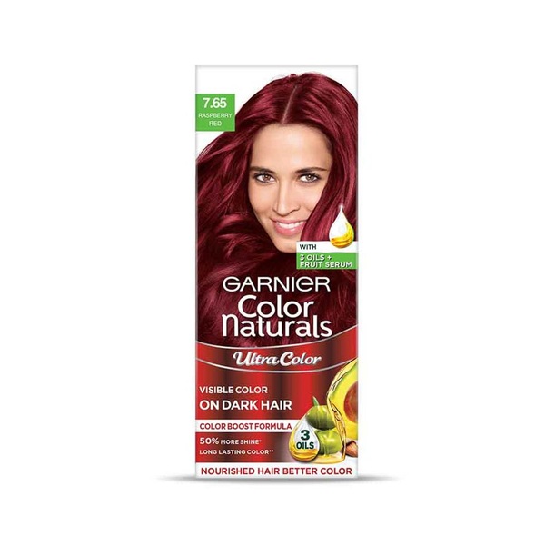 Garnier color naturals hair colour for long lasting colour