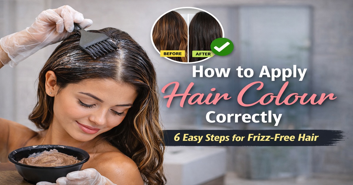 You are currently viewing How to Apply Hair Colour Correctly (6 Easy Steps)