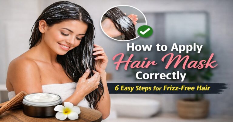 how to apply hair mask correctly