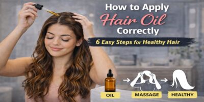 How to Apply Hair Oil Correctly (6 Easy Steps)