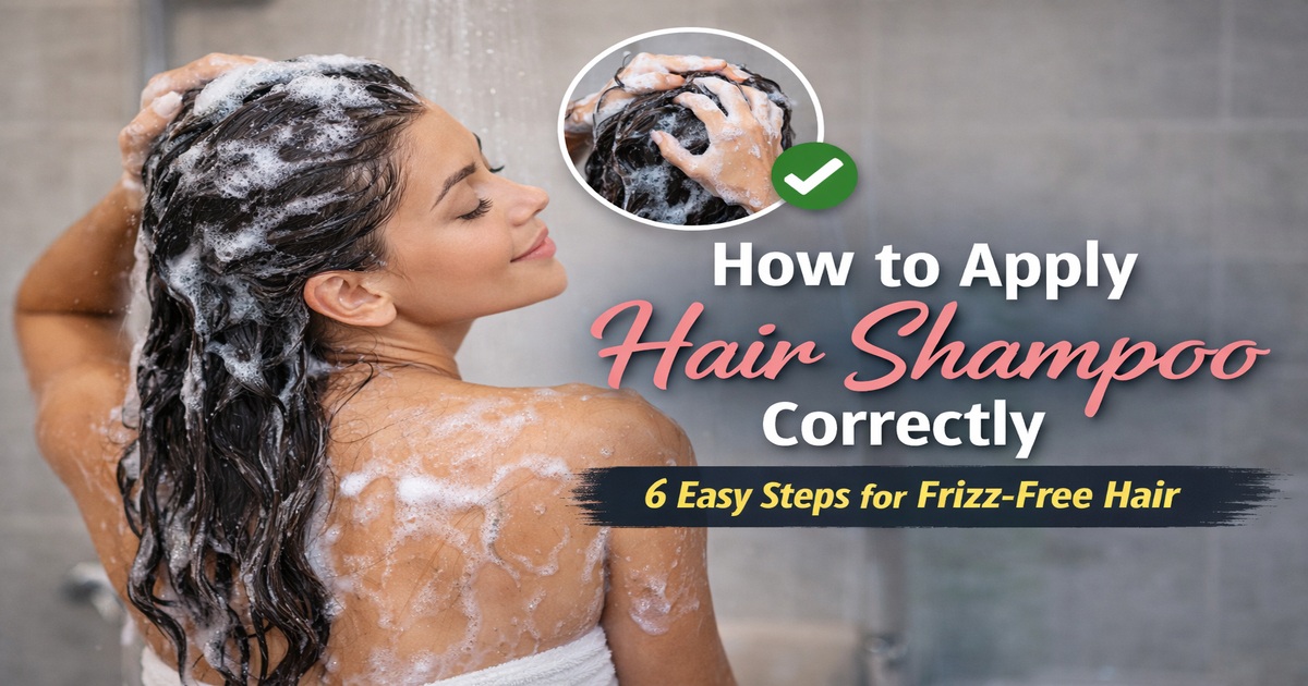 You are currently viewing How to Use Hair Shampoo Correctly (6 Easy Steps)