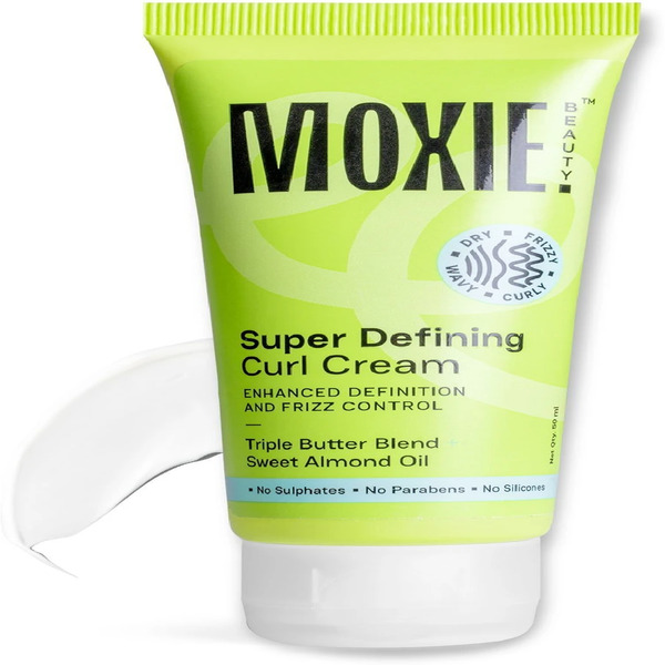 Moxie Beauty Curl Cream for Curl Definition and Frizz Control