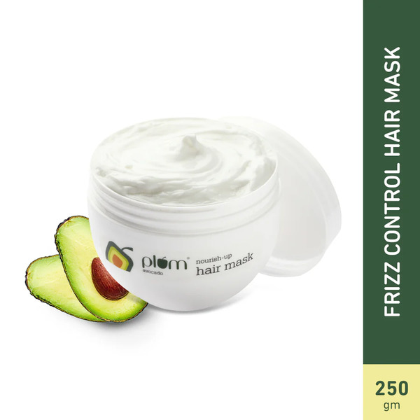 Plum avocado nourish up hair mask for dry and dull hair