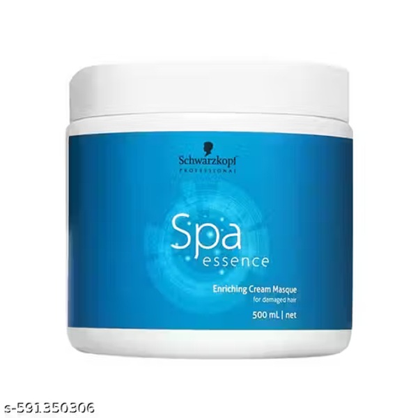 Schwarzkopf spa essence hydrating hair mask for damaged hair repair