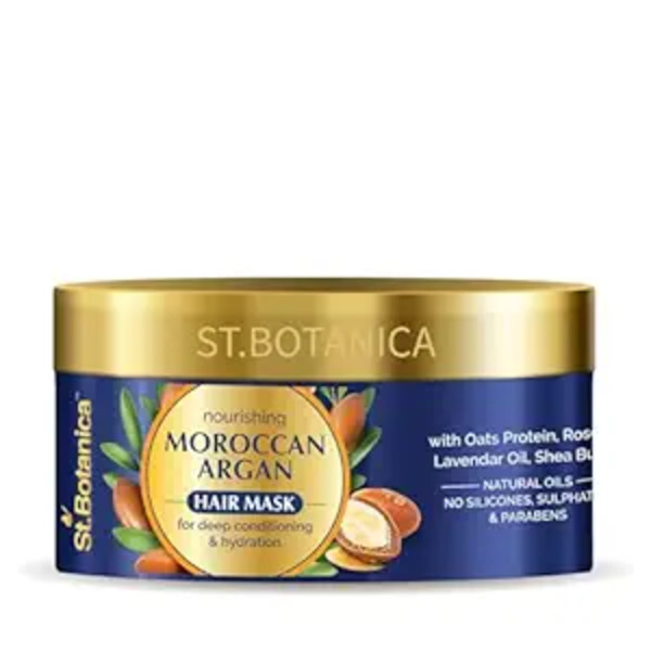 St botanica moroccan argan hair mask for hair repair