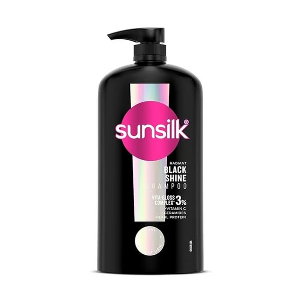 Sunsilk black shine shampoo for smooth shiny hair