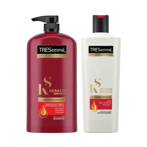 Tresemme keratin smooth hair care kit for frizzy hair