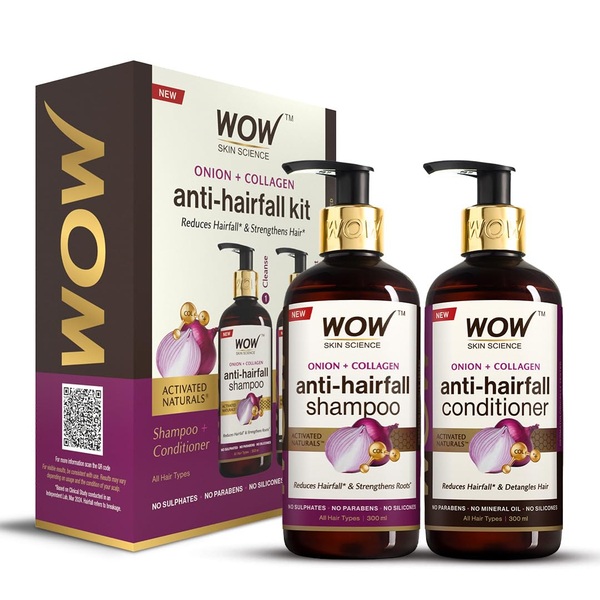WOW onion hair care kit for hair growth